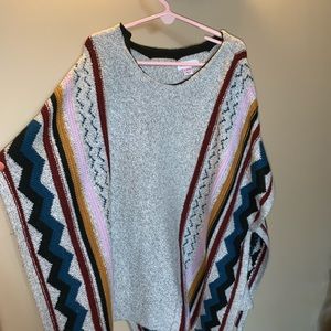 Girl kids poncho one size